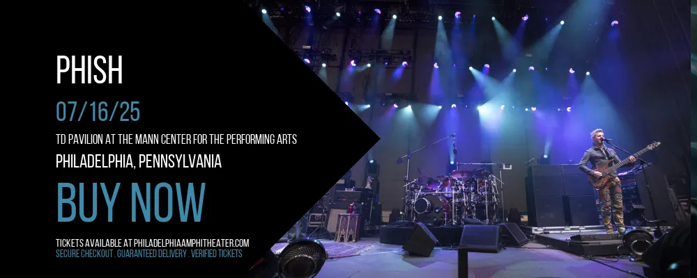 Phish at TD Pavilion at The Mann Center For The Performing Arts