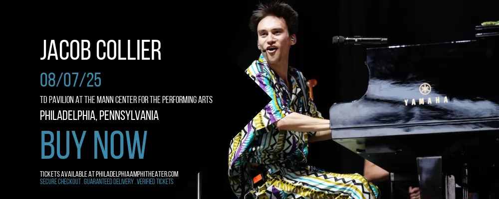 Jacob Collier at TD Pavilion at The Mann Center For The Performing Arts