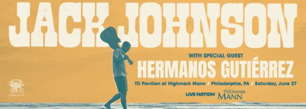 Jack Johnson at TD Pavilion at The Mann Center For The Performing Arts