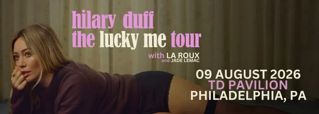 Hilary Duff at TD Pavilion at The Mann Center For The Performing Arts