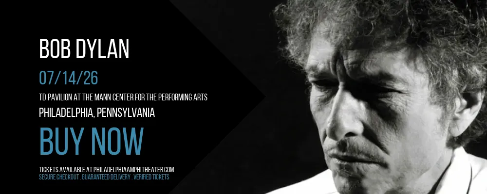 Bob Dylan at TD Pavilion at The Mann Center For The Performing Arts