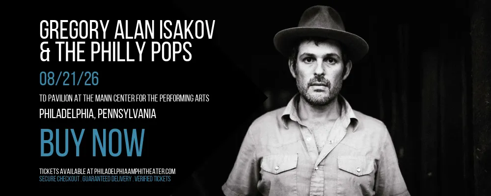 Gregory Alan Isakov & The Philly Pops at TD Pavilion at The Mann Center For The Performing Arts